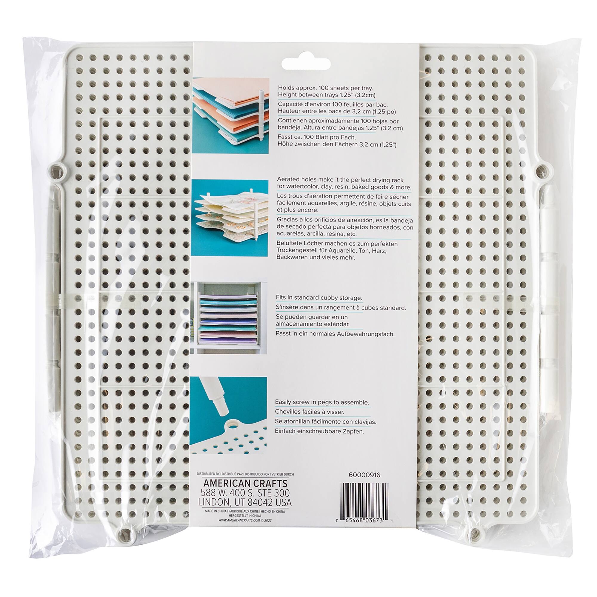 We R Memory Keepers® White Multi-Use Paper Trays